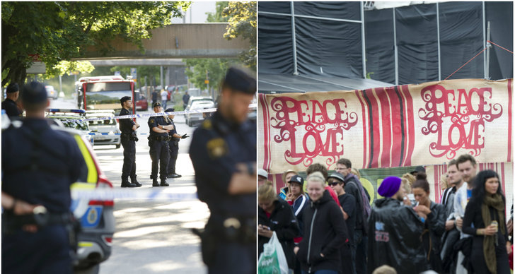 Peace & Love, Polisen, festival, Sexuellt ofredande