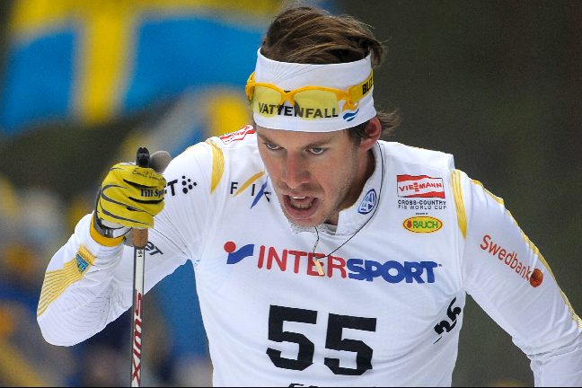 Emil Jönsson blev bäste svensk i sprinten men missade finalen och slutade på en åttondeplats. 
