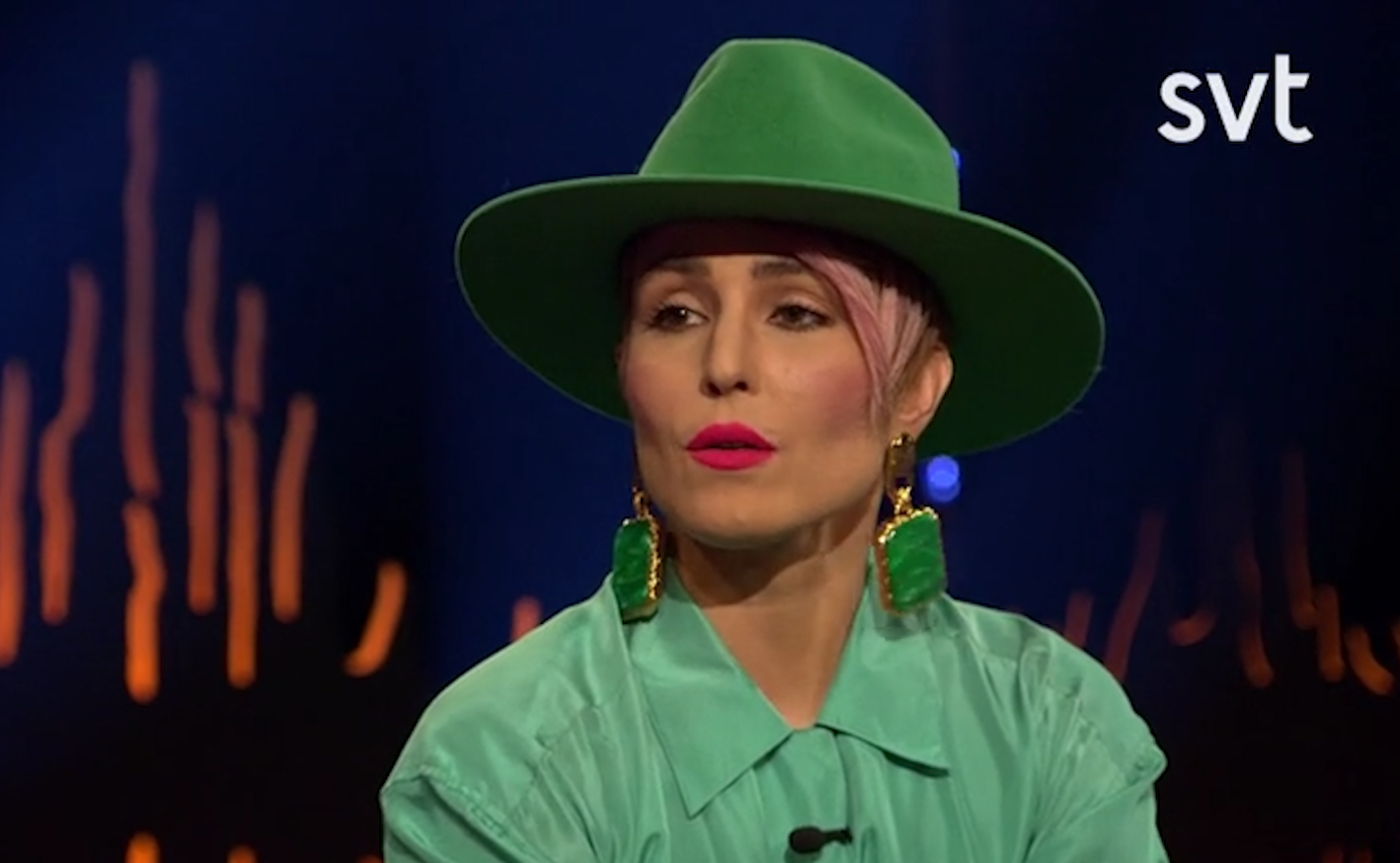 Noomi Rapace i Skavlan Noomi Rapace i Skavlan