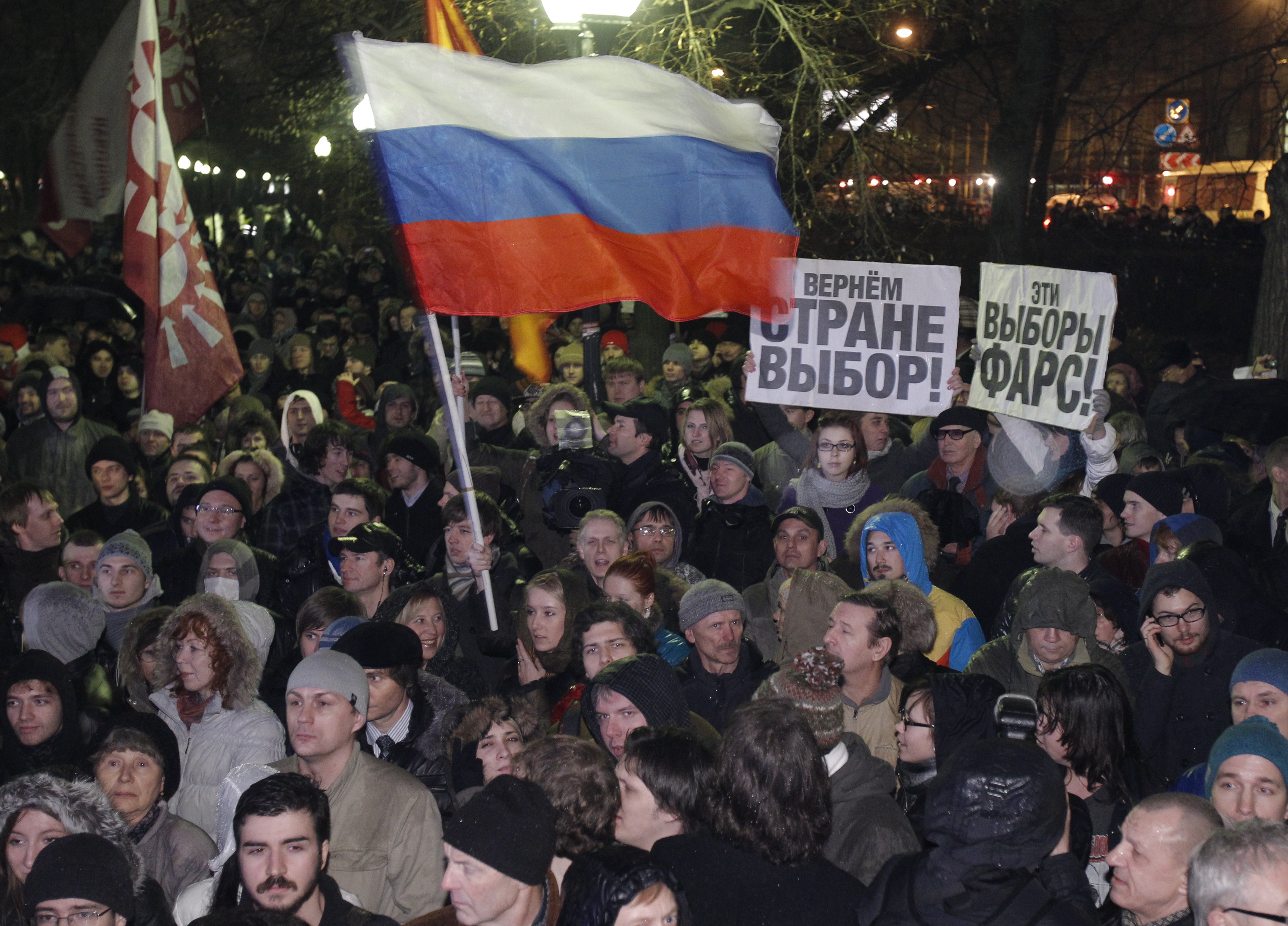 Vladimir Putin, Protester, Demonstration, Ryssland, Polisen, Moskva