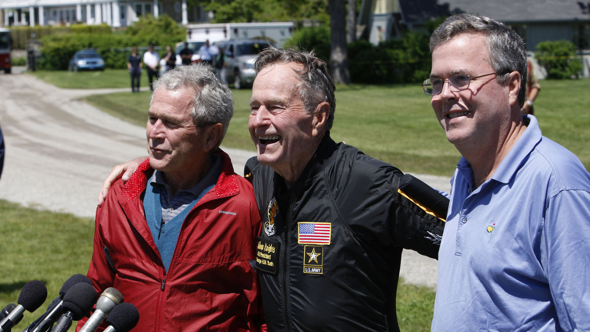 Tre generationer Bush.