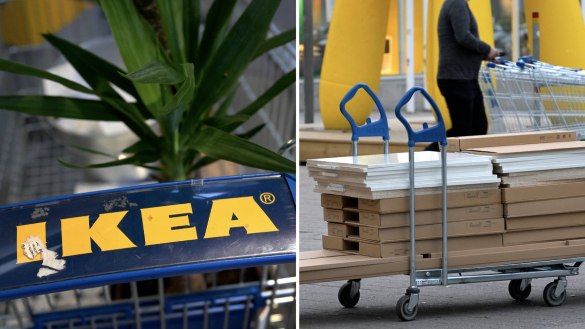 Mannen stal från Ikea flera gånger.
