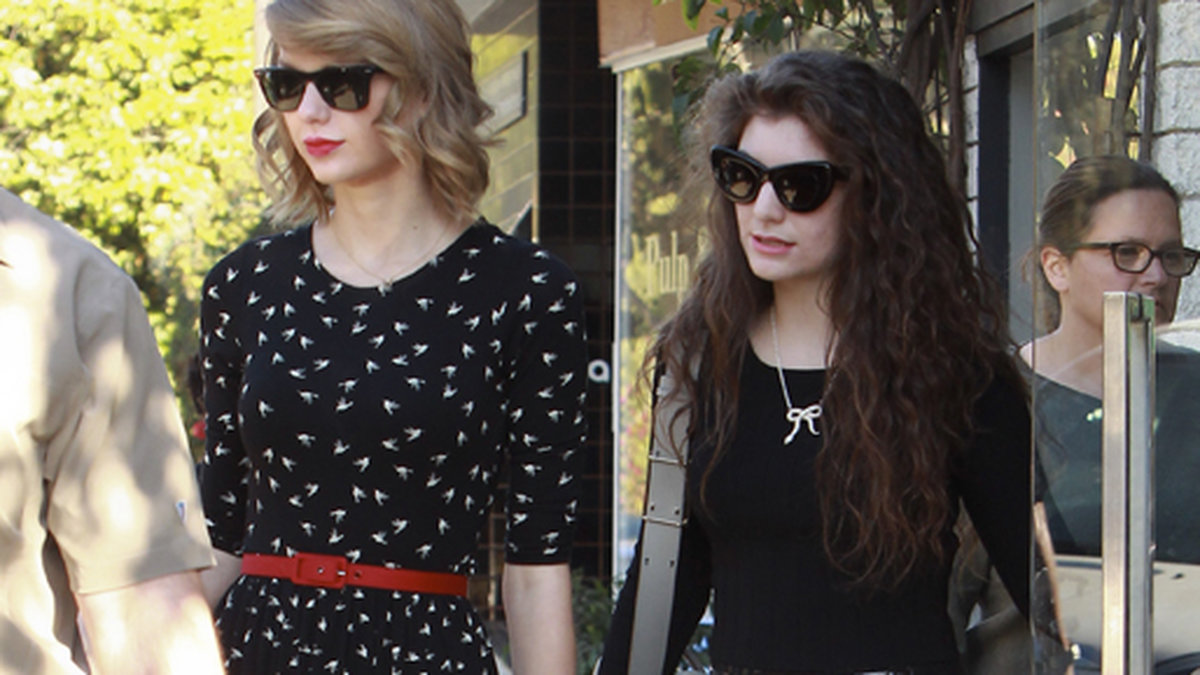 Taylor Swift och Lorde hade en heldag på stan med shopping. 
