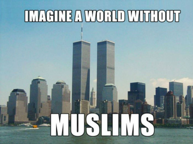Hur världen skulle se ut utan muslimer.