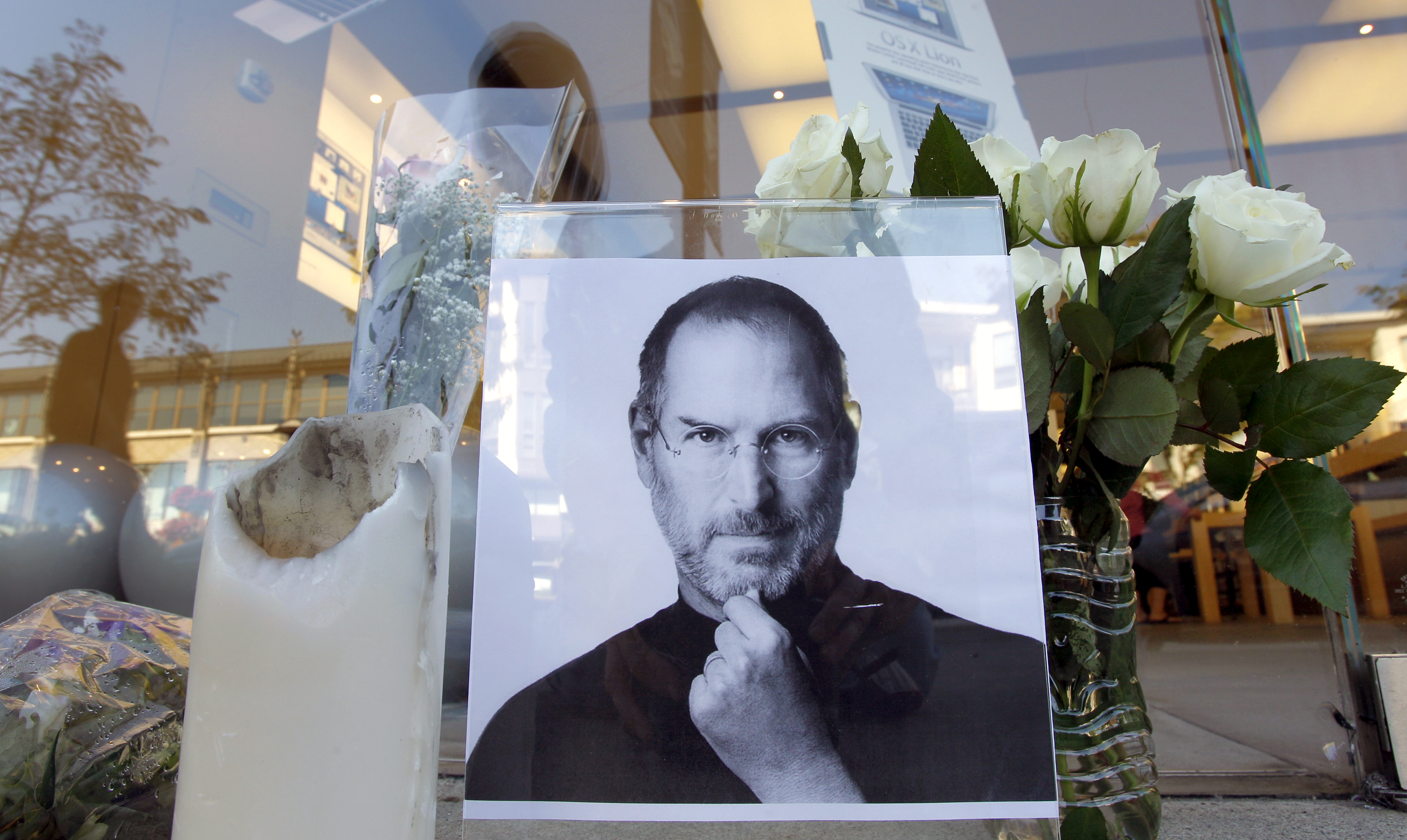 Applegrundaren Steve Jobs avled den 5 oktober.