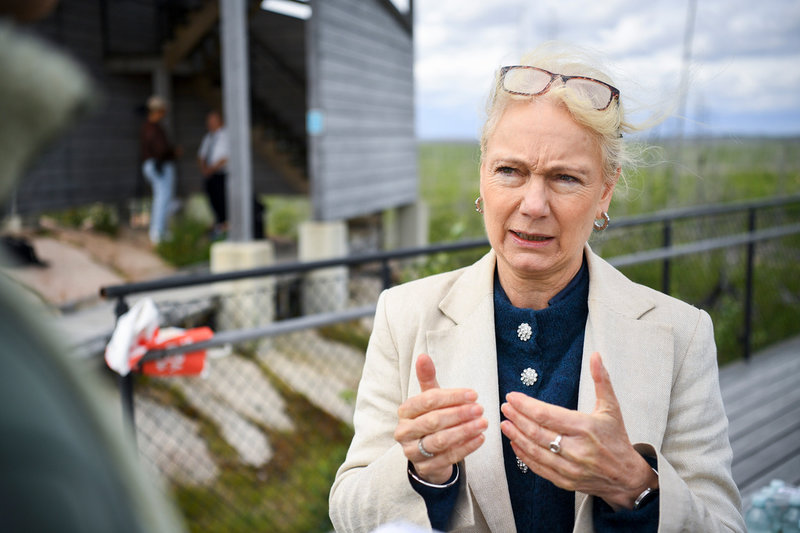 MSB:s generaldirektör Charlotte Petri Gornitzka.