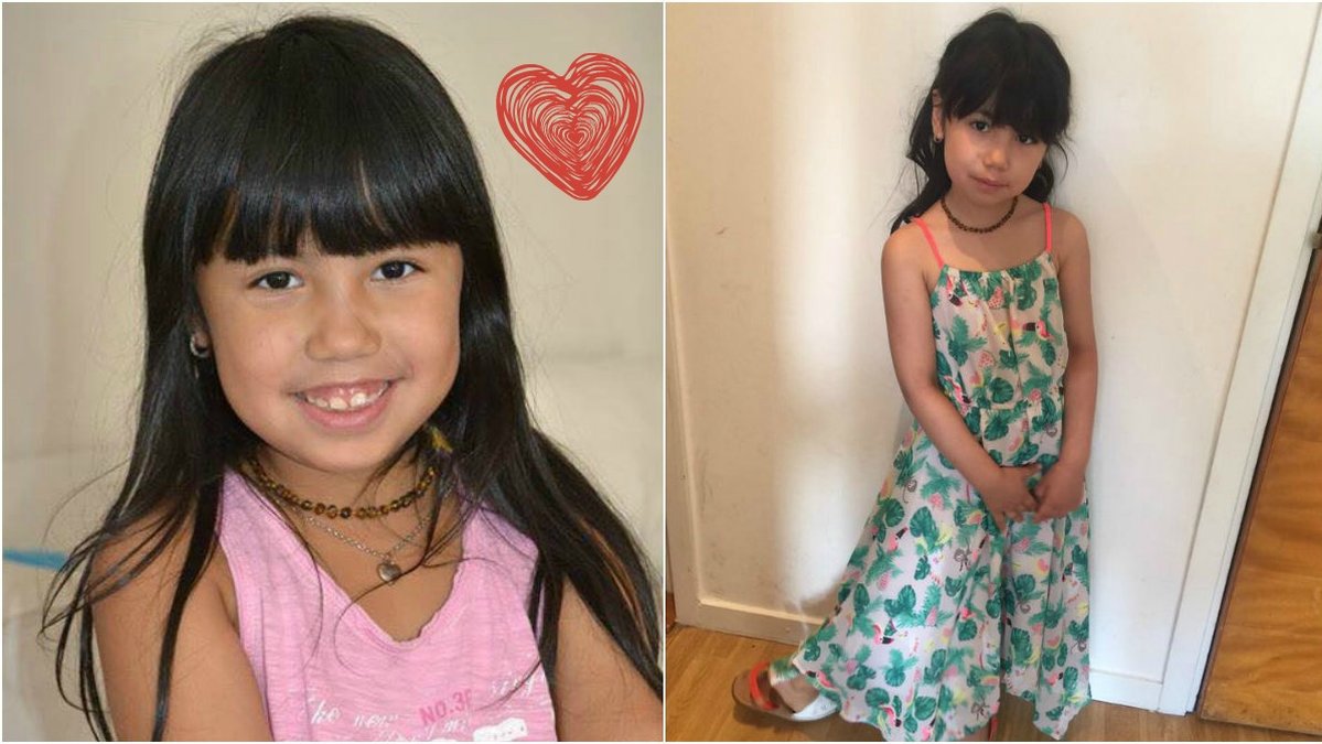 8-åriga Aaliyah hjälpte sin vän när hon blev retad. 