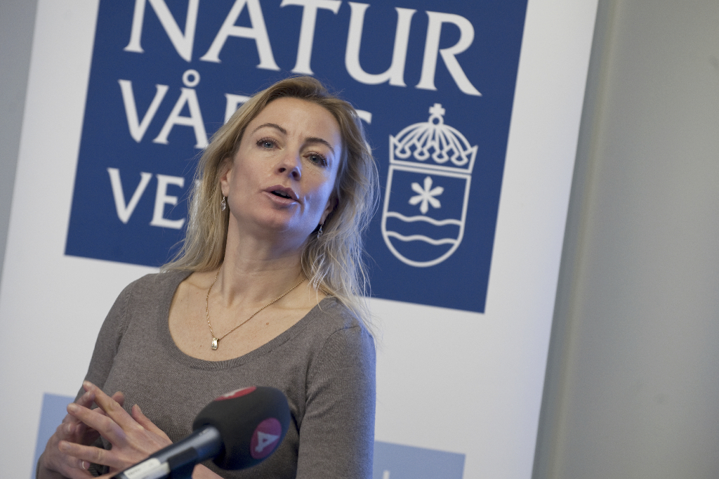 Naturvårdsverkets chef för Viltförvaltningen Susanna Löfgren. 