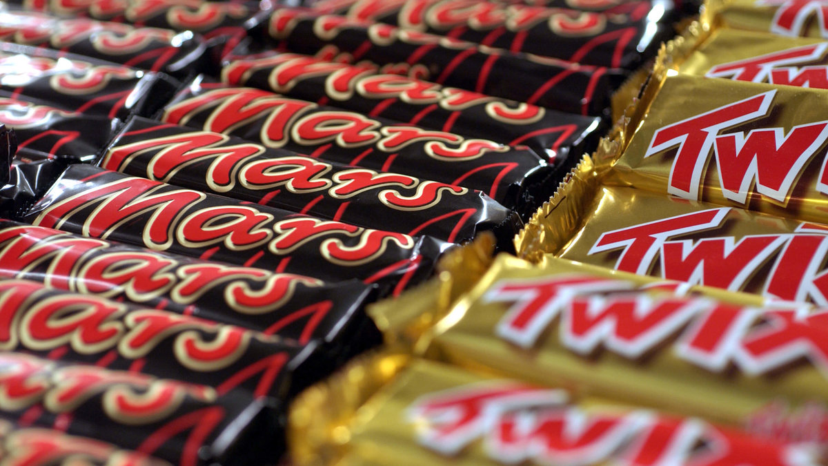Chokladen har sålts i Sverige. 