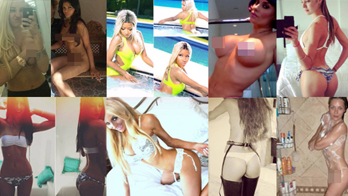 Amanda Bynes, Nicki Minaj, Coco, Courtney Stodden och Rihanna – här är kändisarnas sexigaste selfies. Varning för ocensurerade bilder i bildspelet!