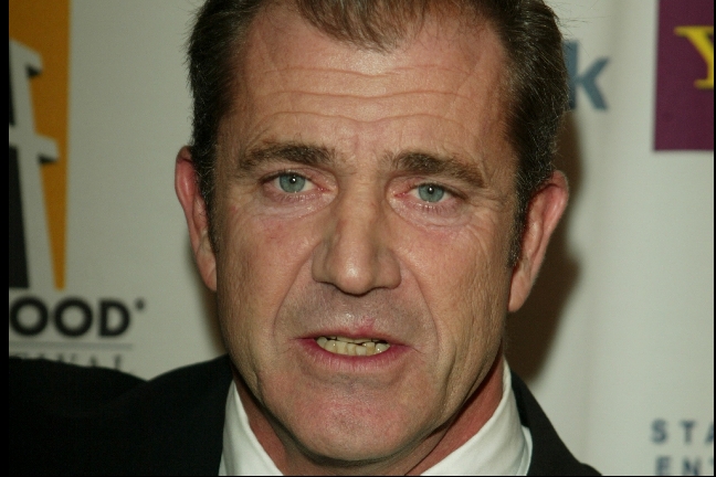 ... superstjärekollegan, Mel Gibson.