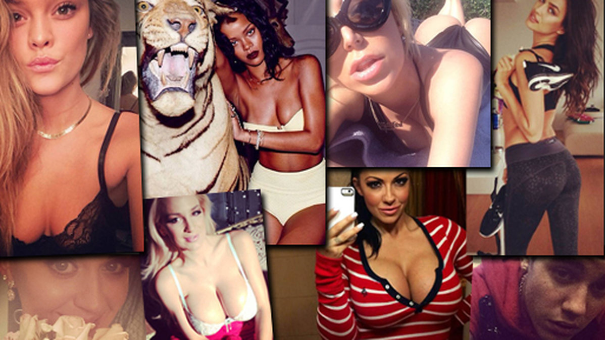 Kolla in kändisarna och modellernas hetaste Instagrambilder. 