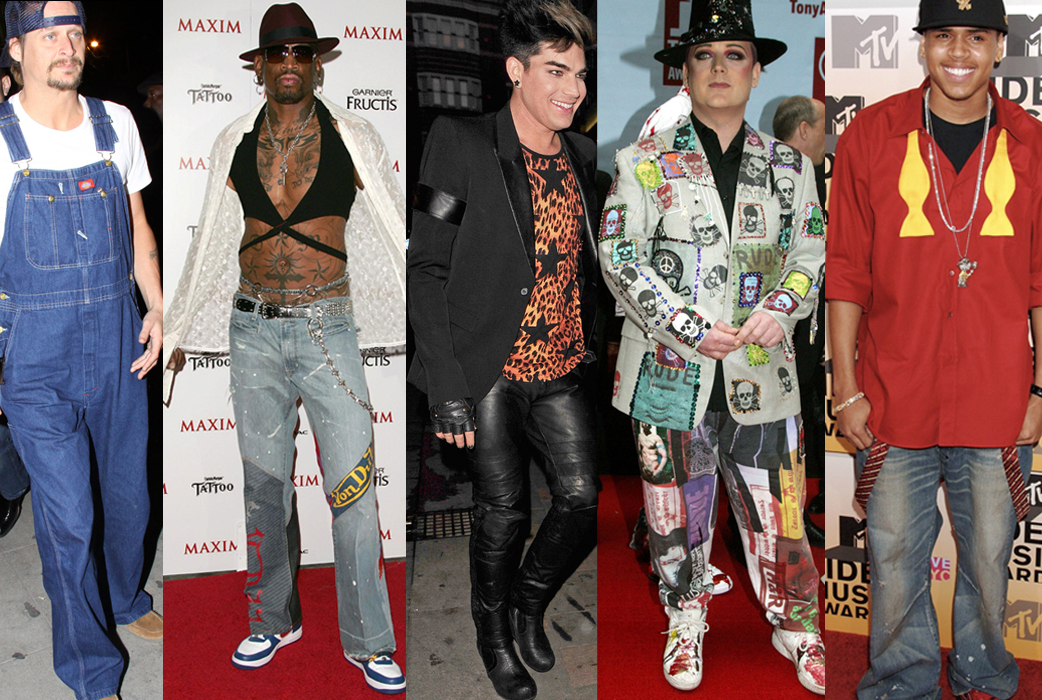 Kid Rock, Dennis Rodman, Adam Lambert, Boy George och Chris Brown har alla en sak gemensamt – de är alla några av världens sämst klädda män. Kid Rock, Dennis Rodman, Adam Lambert, Boy George och Chris Brown har alla en sak gemensamt – de är alla några av världens sämst klädda män.