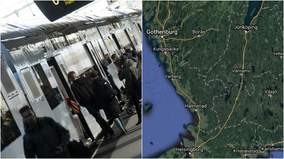 SJ, Göteborg, bombhot, Tågtrafiken