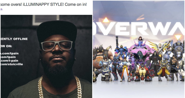 Twitch, T-Pain, Overwatch