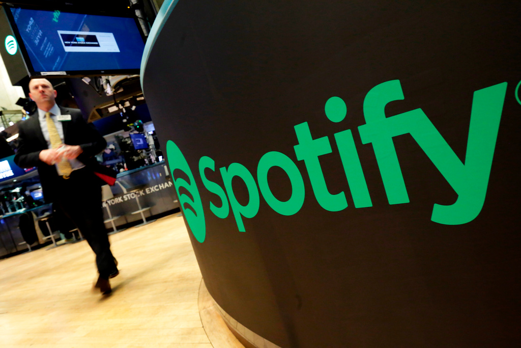 Musiktjänsten Spotify ansluter sig till raden av teknikföretag som genomför stora personalneddragningar. Arkivbild