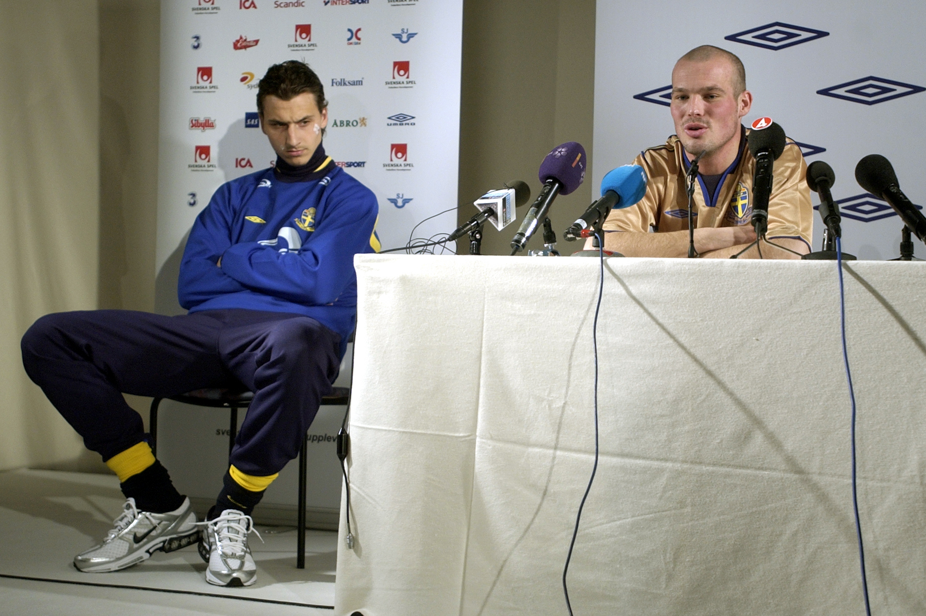Ljungberg var inte bästa polare med Zlatan, som kallade honom för "primmadonnan".