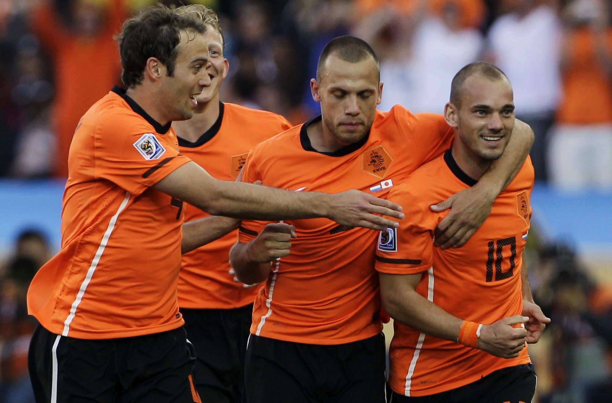 Holland, Japan, VM i Sydafrika, Wesley Sneijder
