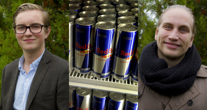 Red Bull, Centerpartiets ungdomsförbund, Jonny Cato Hansson, Energidryck, Robert Aspegren, Debatt, Forbud