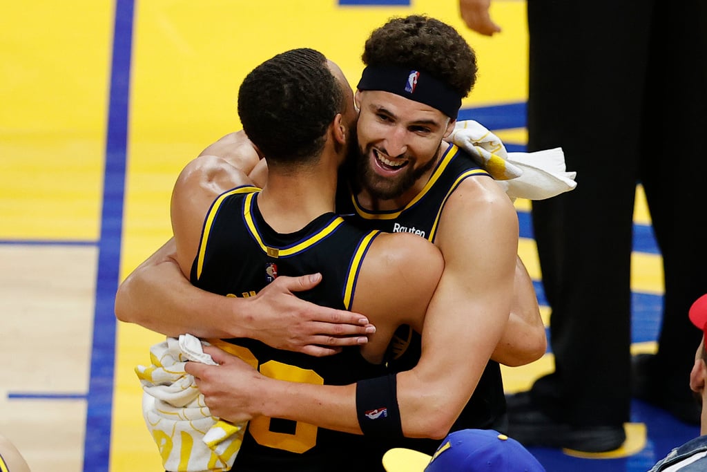 Golden States Stephen Curry (till vänster) och Klay Thompson får spela final i NBA igen.