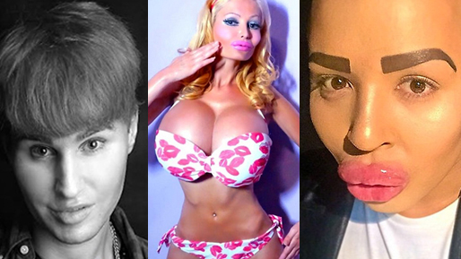 Justin Bieber, sexdocka och Kim Kardashian – de här killarna och tjejerna gör allt för att likna sina förebilder. Justin Bieber, sexdocka och Kim Kardashian – de här killarna och tjejerna gör allt för att likna sina förebilder.