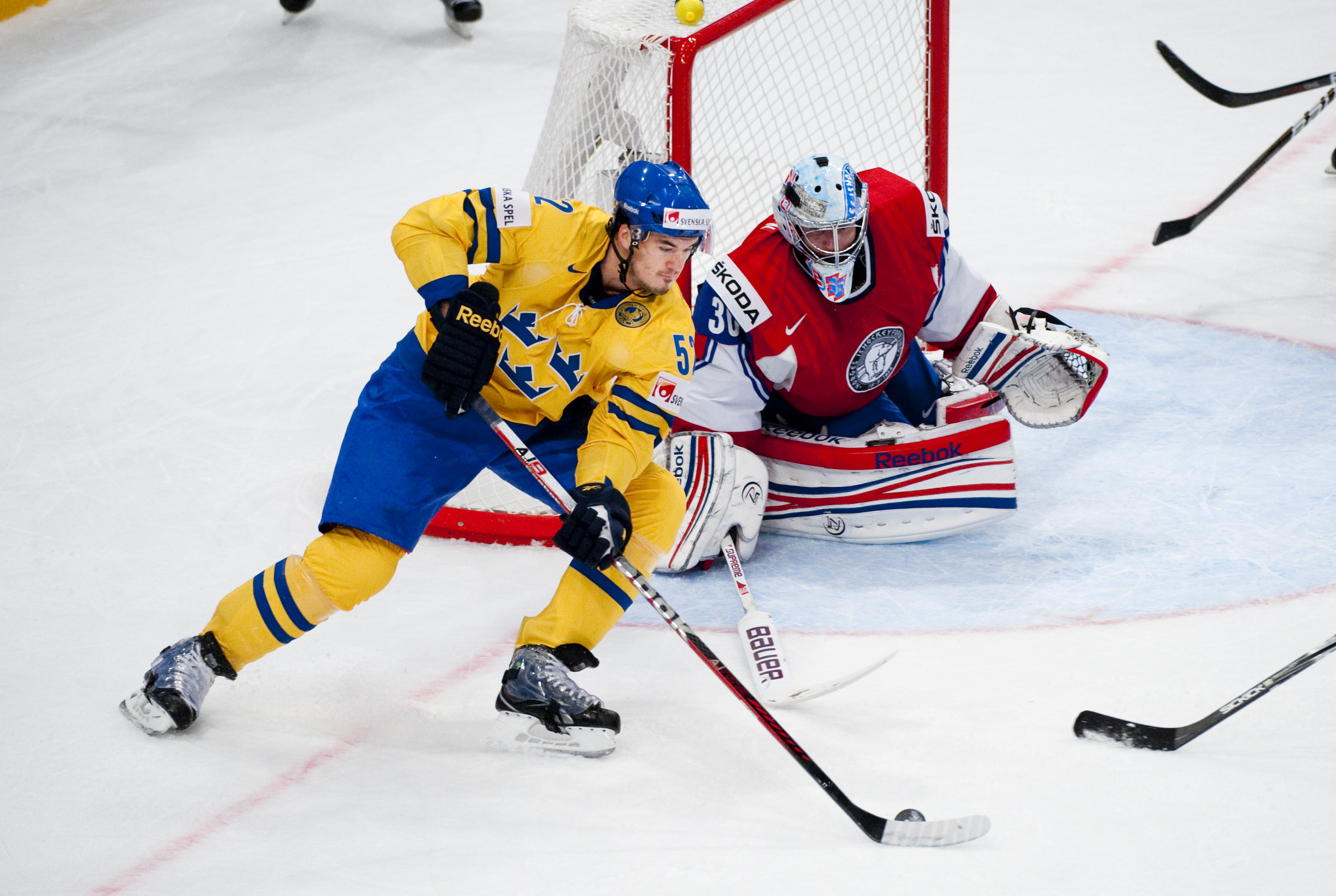 Ericsson har inte varit på is sedan premiärmatchen mot Norge.