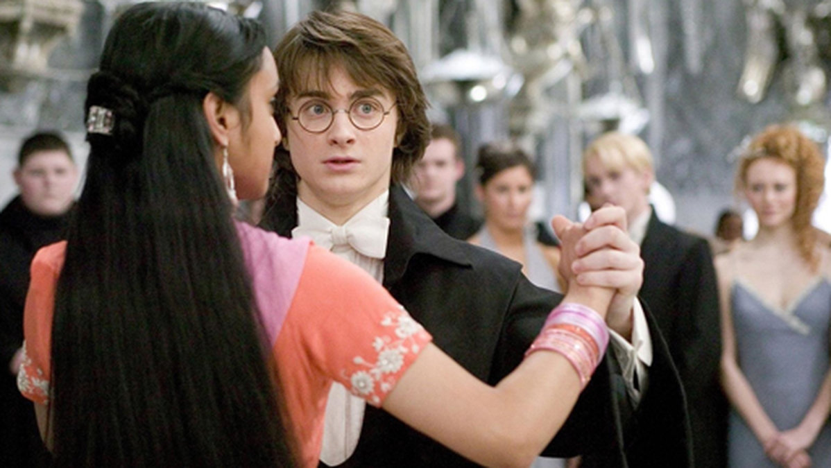 Förhoppningsvis blir det inte såhär stelt på dejterna på Hogwarts på alla hjärtans dag. 