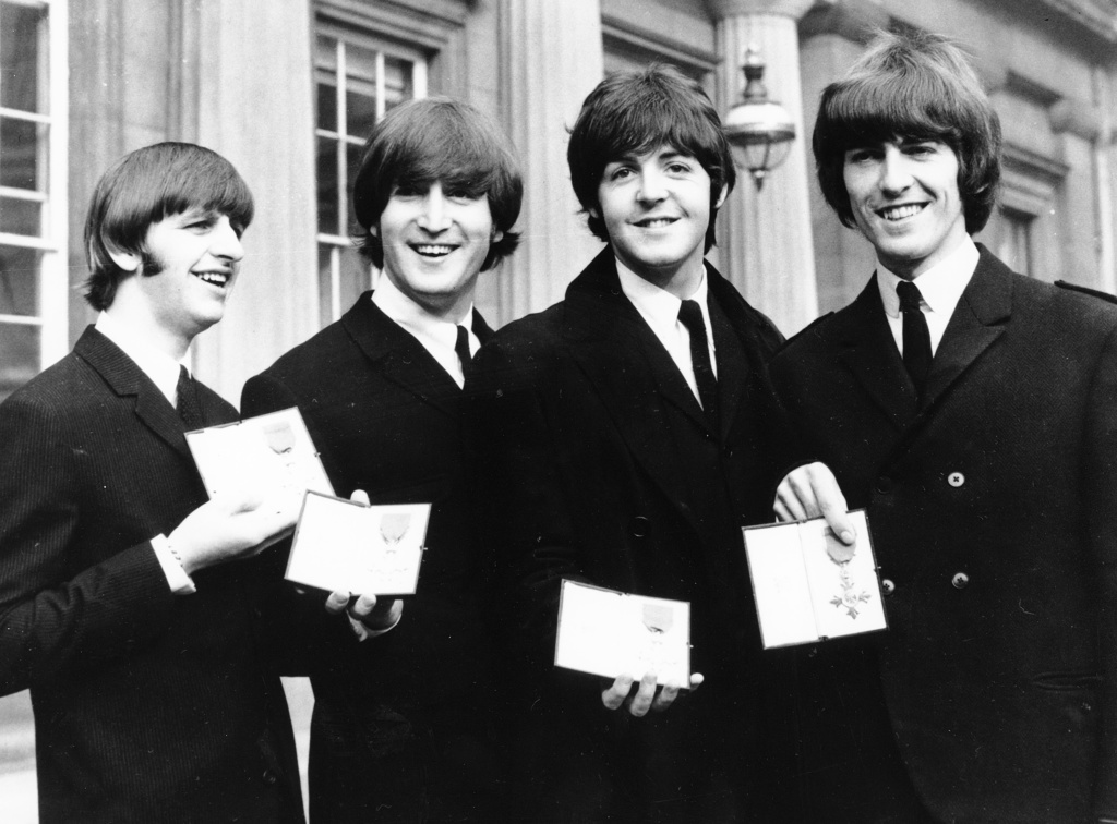 John Lennons syrliga brev till Paul McCartney säljs på auktion. Arkivbild.