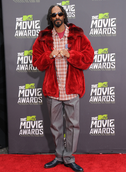 Snoop Lion är bra på nästan allt i hela världen. Men tyvärr inte på att klä sig särskilt snyggt. 