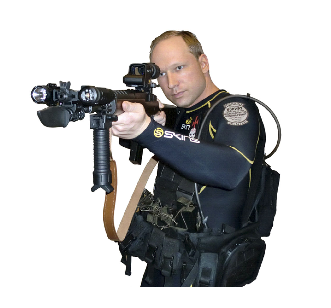 Den "andre personen" ska enligt Breivik bara en "ordensbroder" från terrororganisationen Knights Templar.