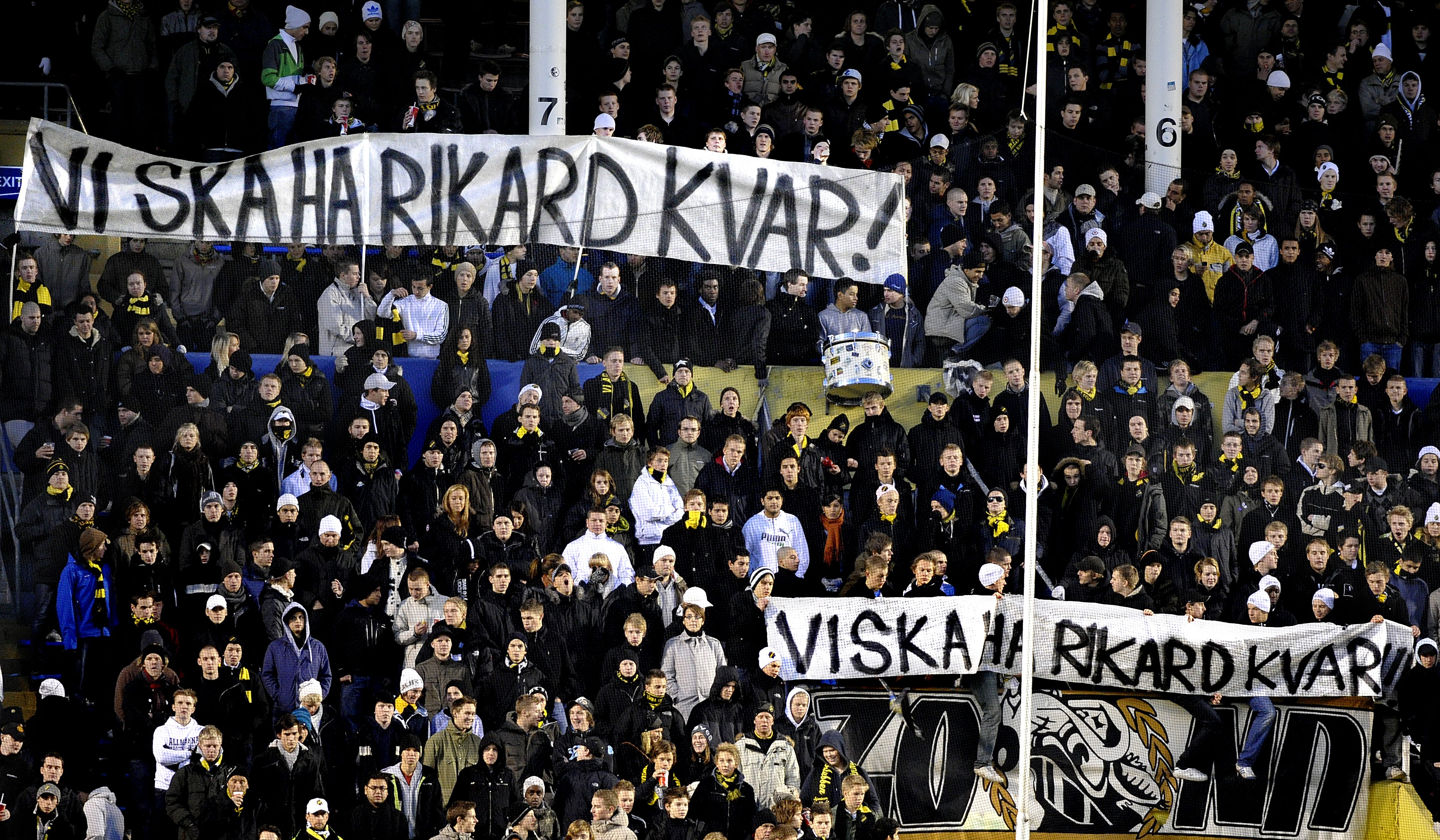 Black Army, AIK, Råsunda, Kenny Pavey, Rikard Norling, Malmö FF