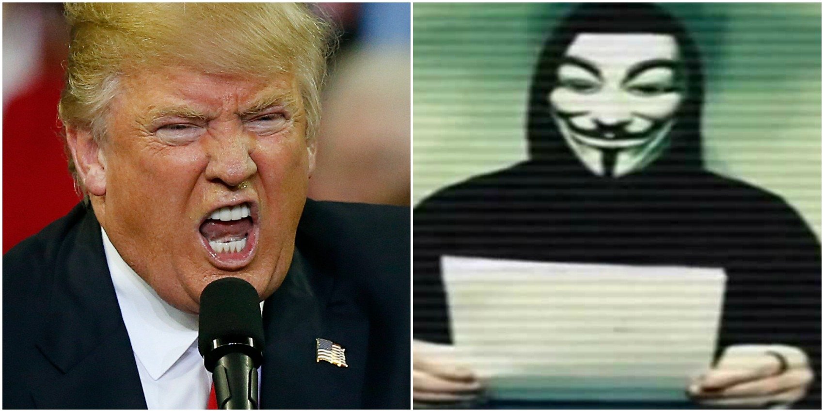 Hacker, Anonymous, Donald Trump