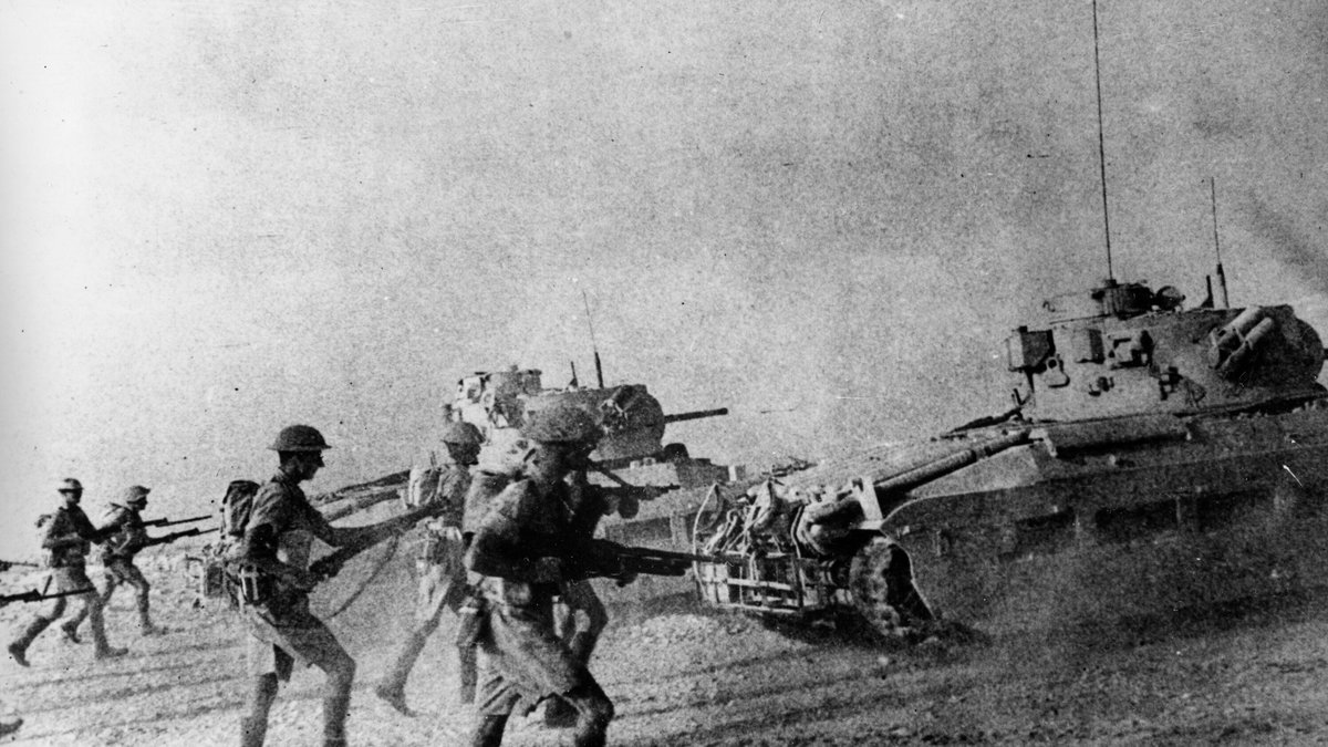Området fylldes av bomber bland annat vid slaget vid El Alamein.