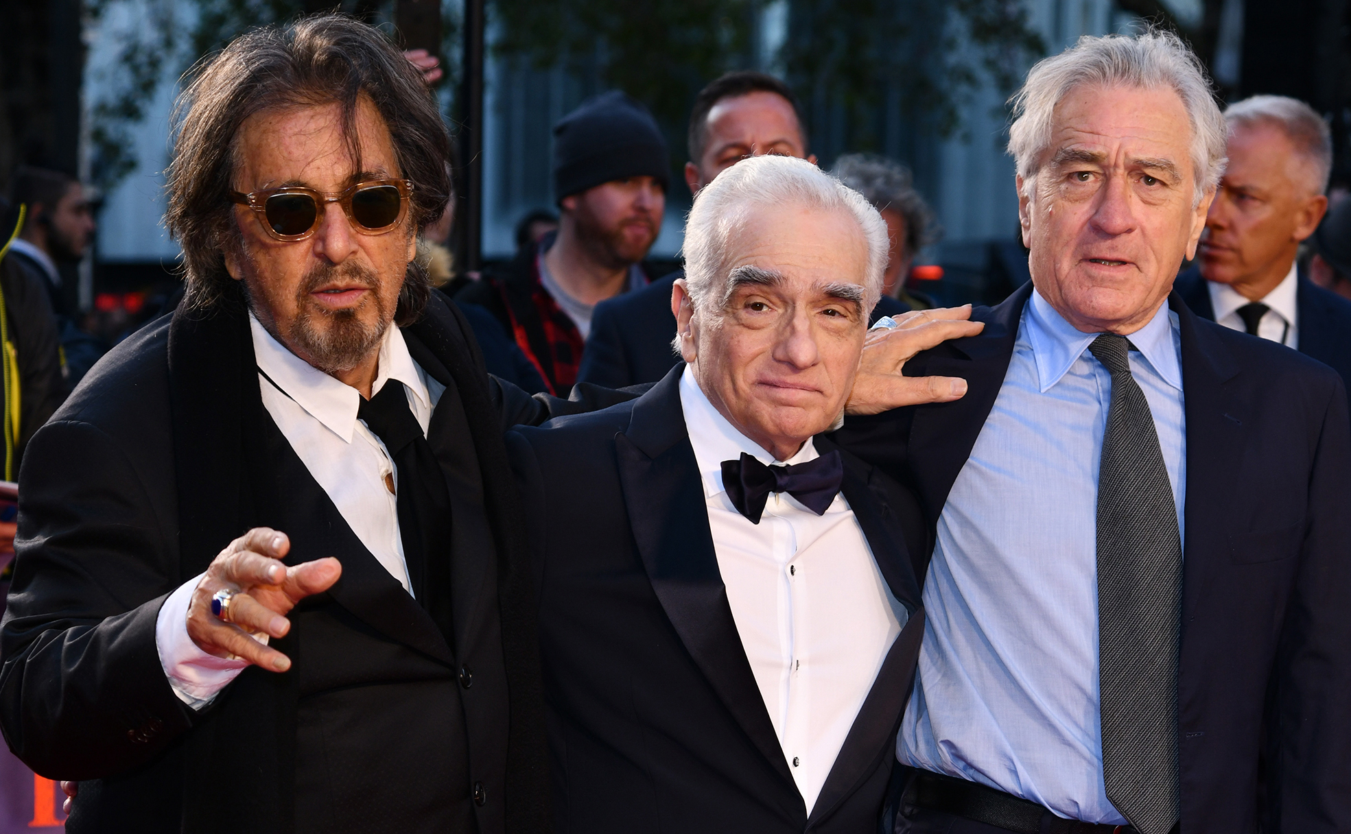 Al Pacino, Martin Scorsese och Robert De Niro Al Pacino, Martin Scorsese och Robert De Niro