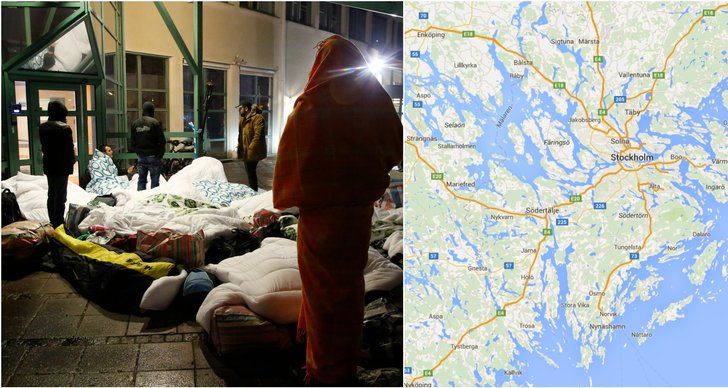 Stockholm, Invandring, tillstånd, Platser