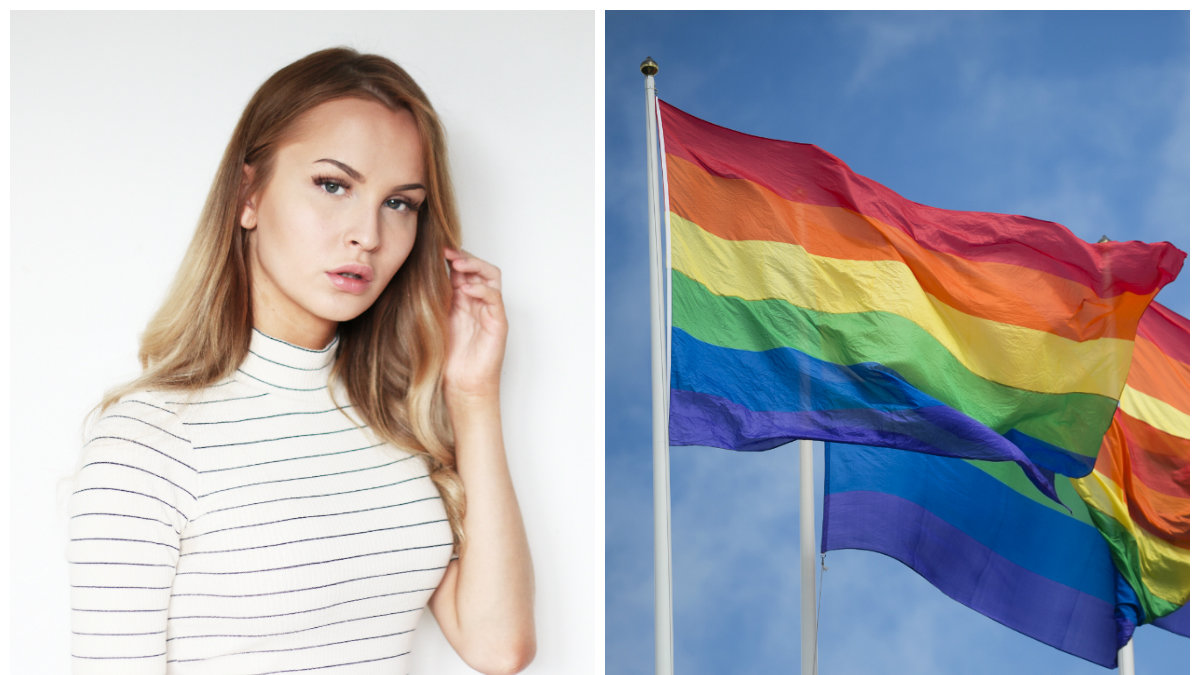 Vicky Eriksson anser att Pride är till för att sprida kunskap och kämpa för rättigheter.