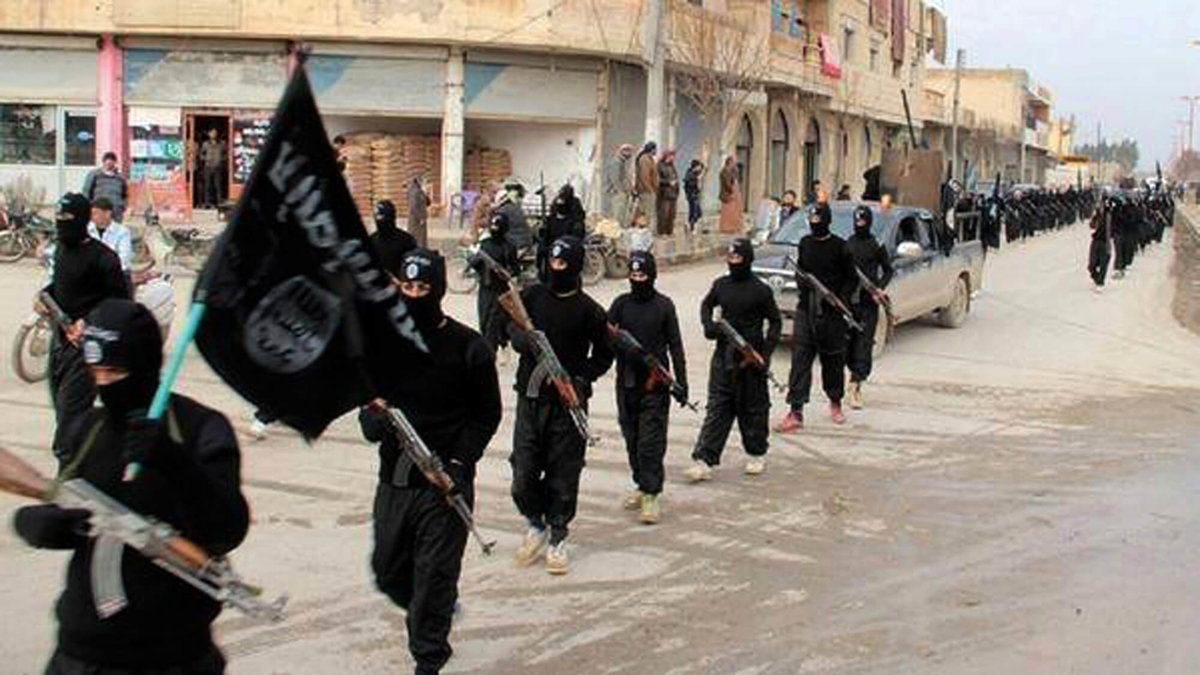 Terrorgruppen IS gick isär med al Qaida 2014.