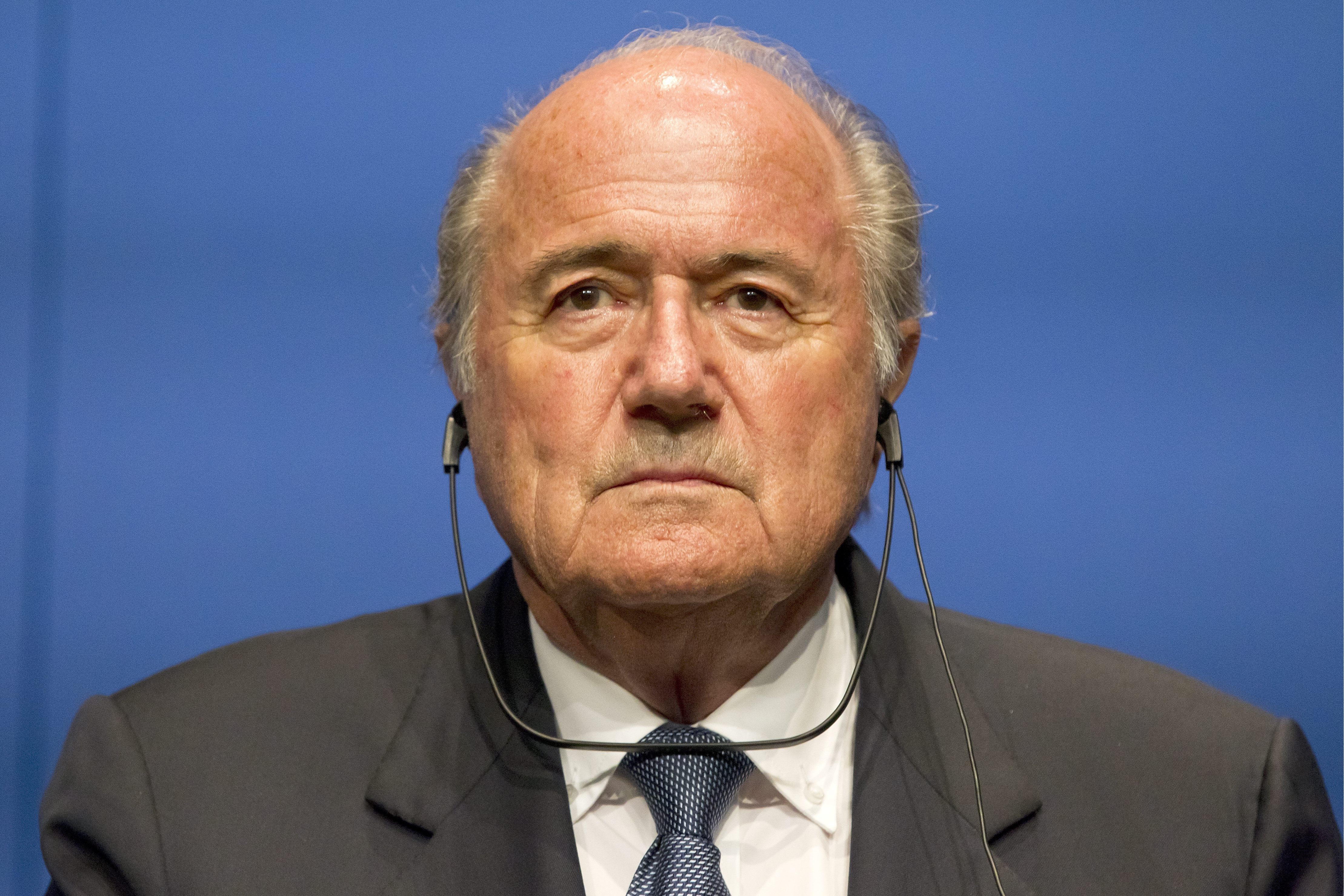 Sepp Blatter är en man under press.