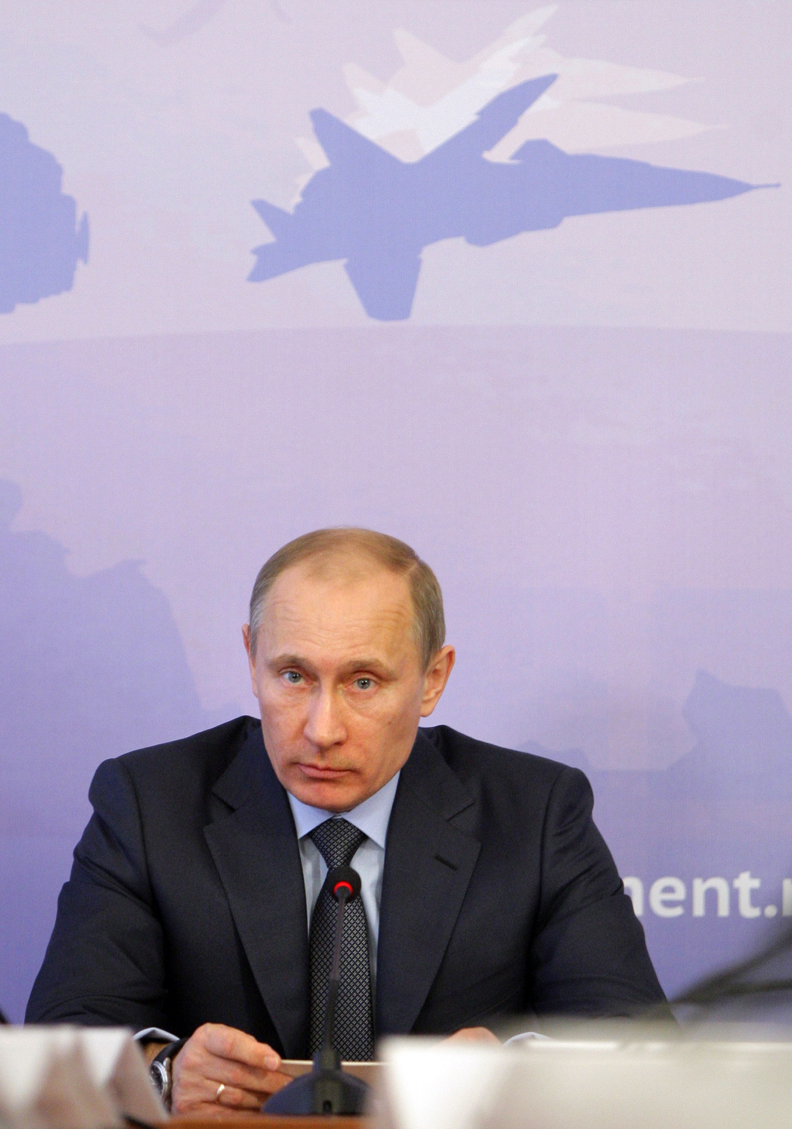 Valdimir Putin kritiserar FN-resolutionen hårt.