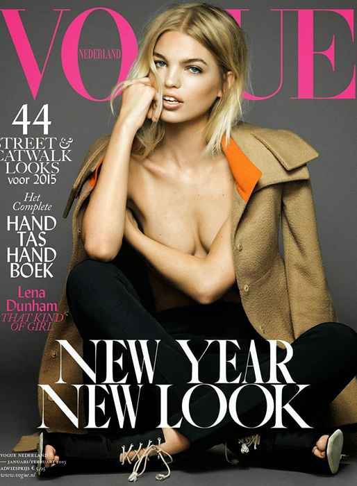 Daphne Groeneveld på omslaget till holländska Vogue. Daphne Groeneveld på omslaget till holländska Vogue.