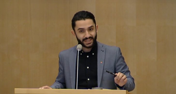 Sveriges sexigaste politiker, vänsterpartiet, Daniel Riazat