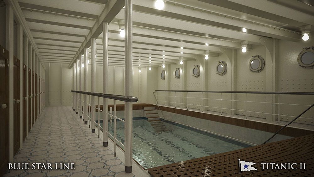 Bassäng i Titanic II Bassäng i Titanic II