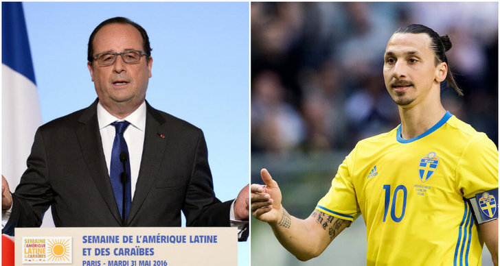 François Hollande, Fotboll, Zlatan Ibrahimovic