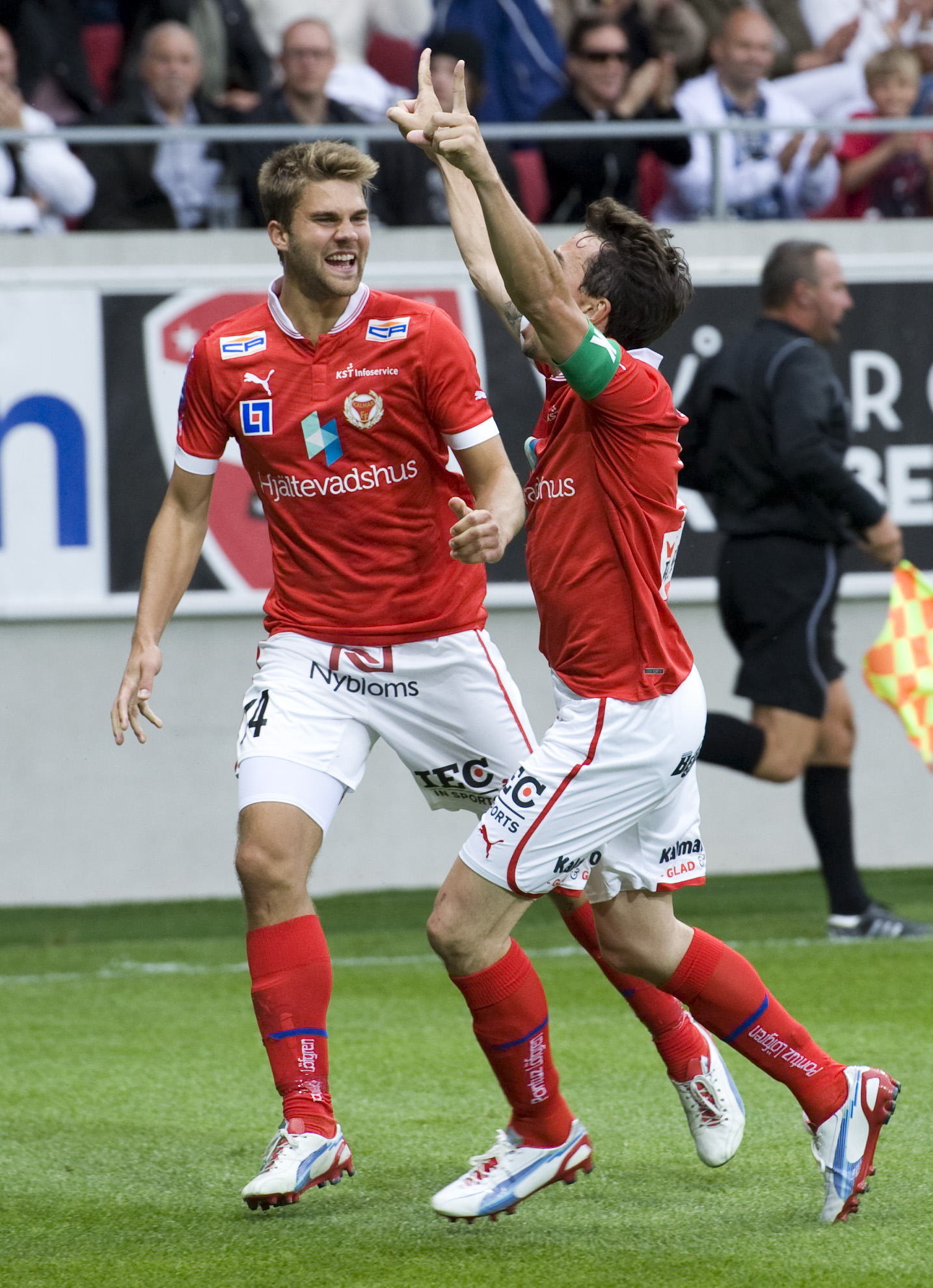 Daniel Mendes var lagkapten i avstängde Henrik Rydströms frånvaro. Mendes tackade för ansvaret genom att göra 1-1.