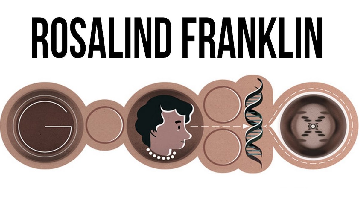 Rosalind Franklin var en brittisk fysiker, känd för sina studier om molekyler och kristaller. Mest känd blev hon dock för sitt bidrag till bestämmelsen av DNA-molekylens uppbyggnad.