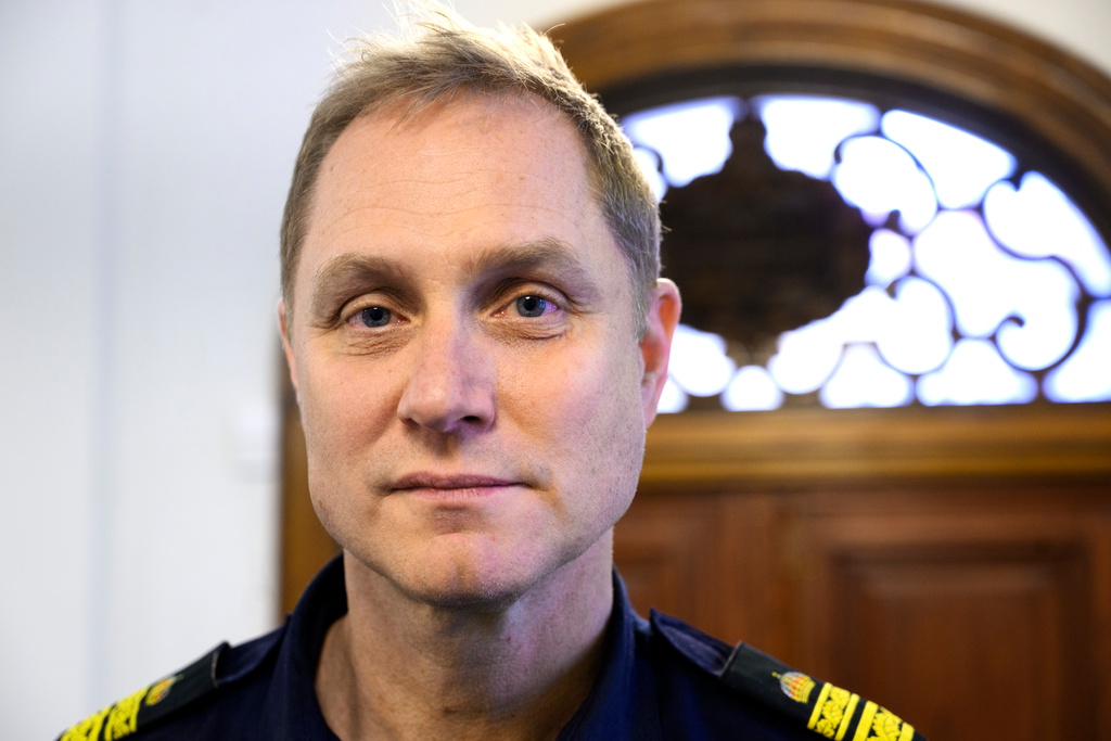 Niclas Andersson är operativt ansvarig för den särskilda händelsen 'Frank' vid polisen i Stockholm.