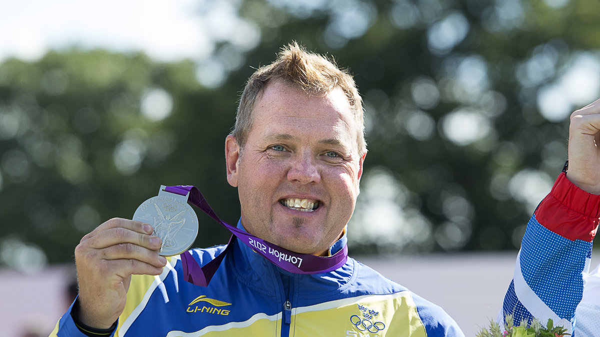 Håkan Dahlby, en av få svenska medaljörer i OS 2012.