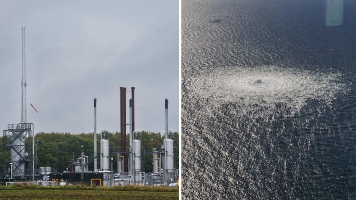 Gasläckan i Nord Stream-ledningarna
