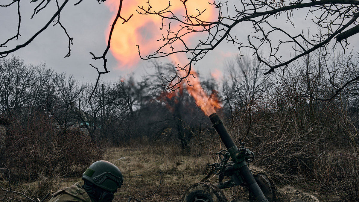 Sedan flera månader pågår hårda strider om staden Bachmut i Ukraina. Arkivbild