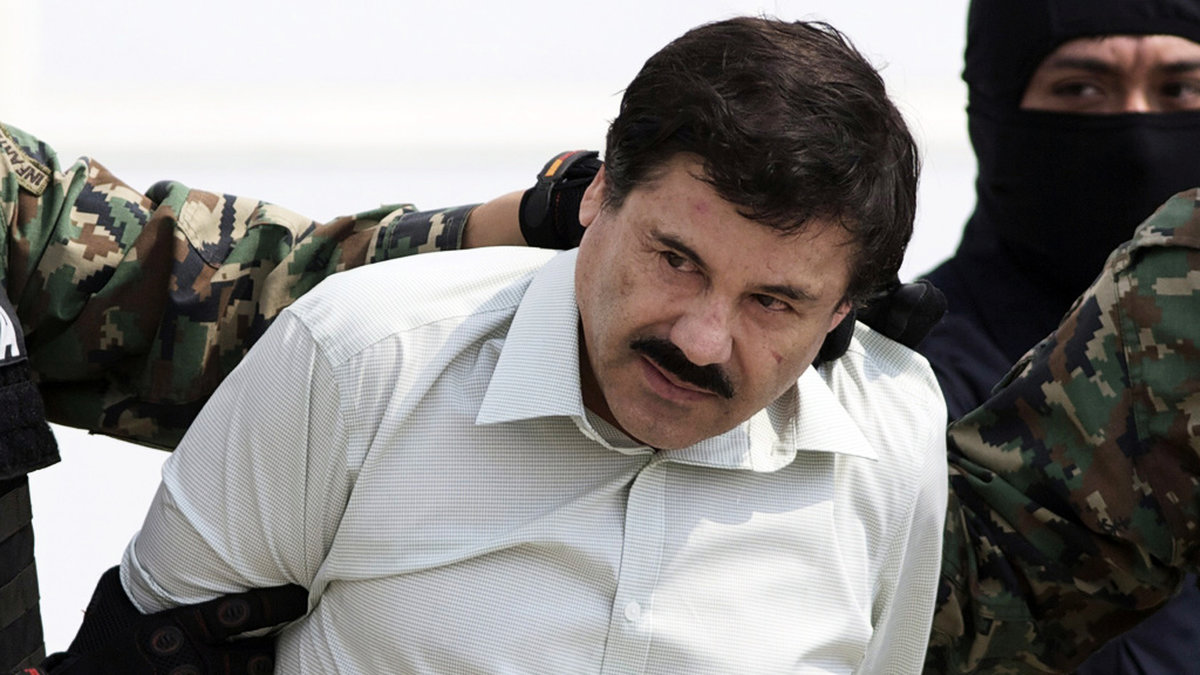 Den mexikanske tidigare kartelledaren Joaquín 'El Chapo' Guzmán ber Mexikos president om hjälp. Arkivbild.